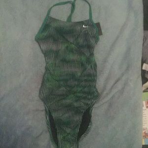 Nike one piece racing suit size 28/ girl 12